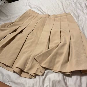 Two khaki skirts